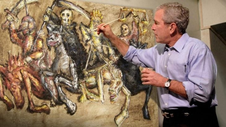 George Bush pinturas