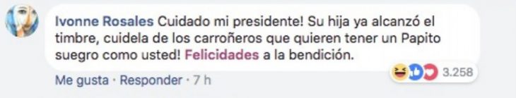 Mensajes en Facebook