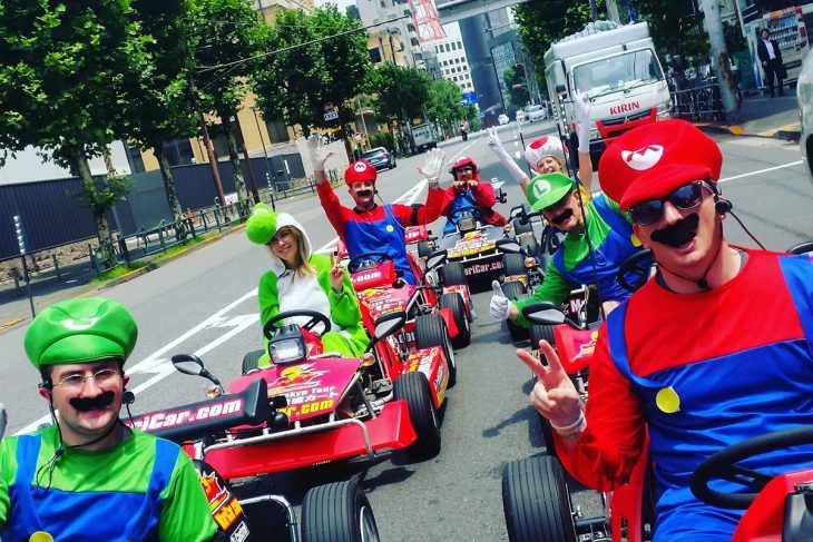 Mario Kart en Japón