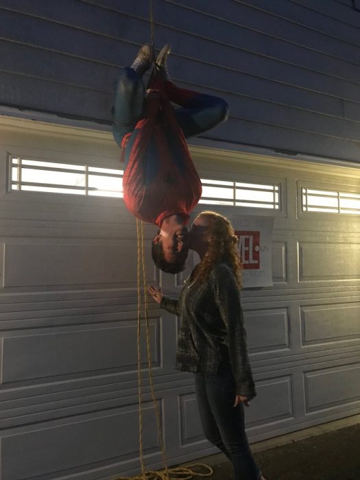 adam y jenna spiderman