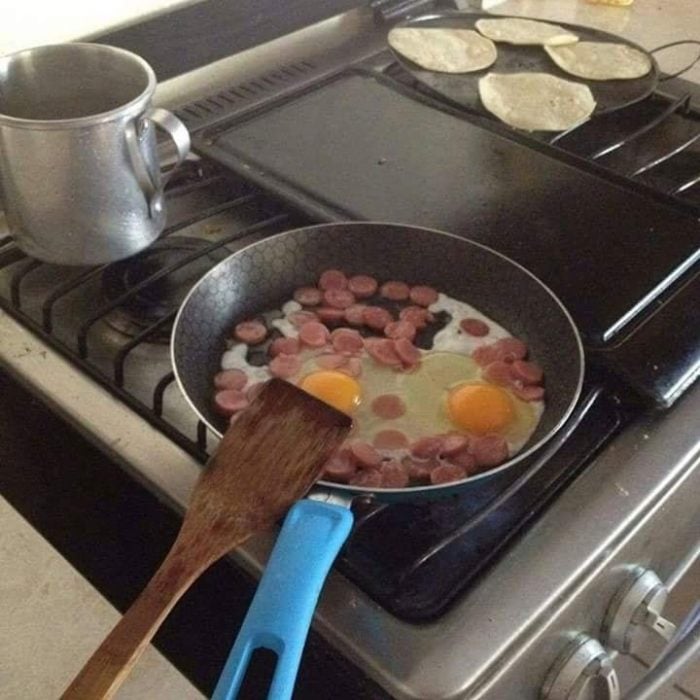 Cocinando huevos