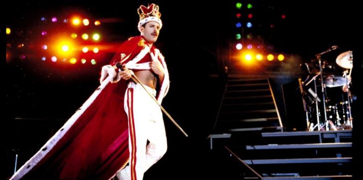 Freddy Mercury en el escenario