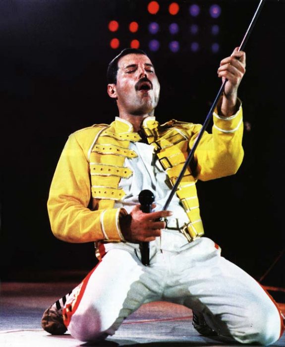 Freddy Mercury en concierto