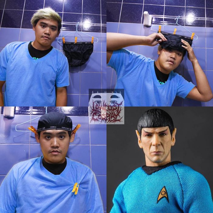 Cosplay bajo costo spock