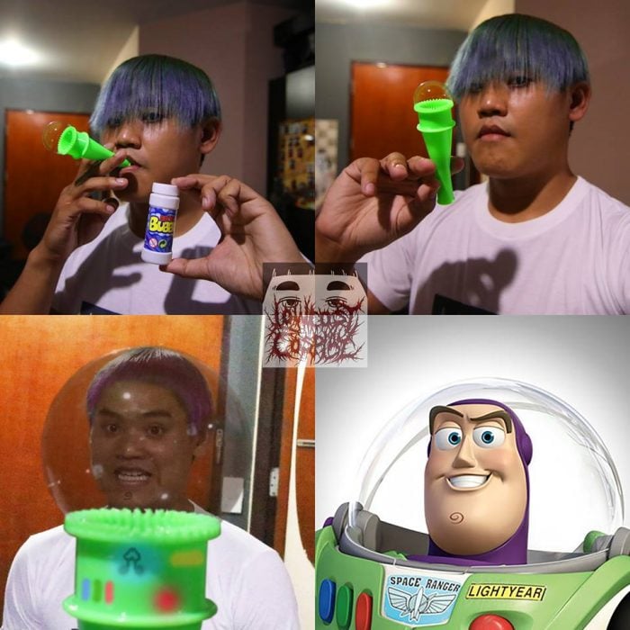 Cosplay bajo costo toy story