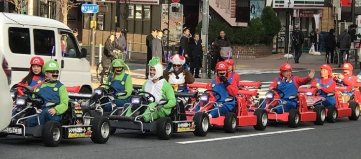Mario Kart en Japón