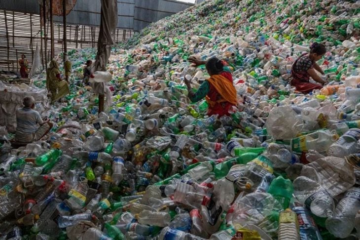 El mundo inundado de plástico