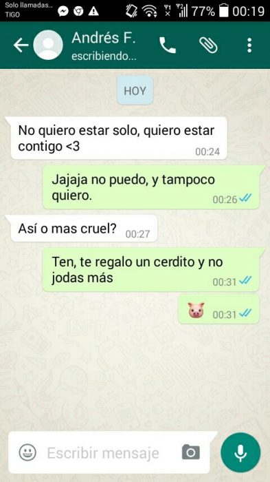 Conversaciones sad