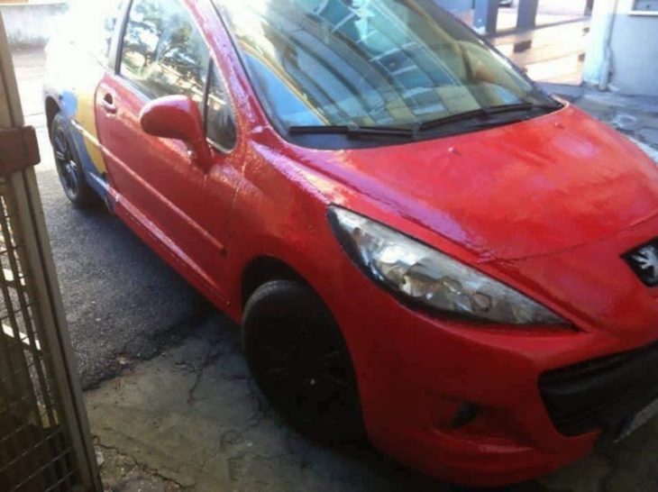 Fail carro pintura