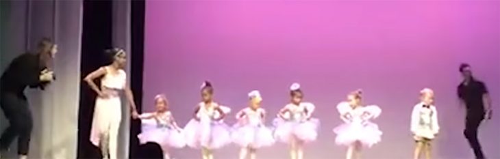 Niñas en ballet