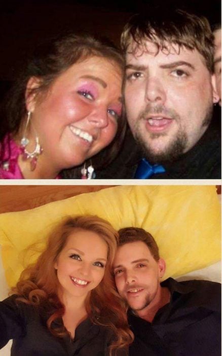Antes y después de un alcohólico