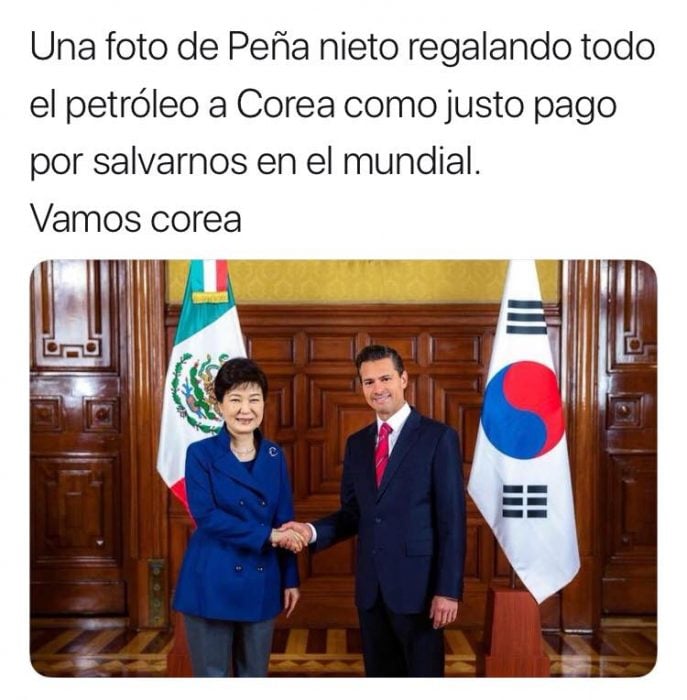 Memes México y Corea