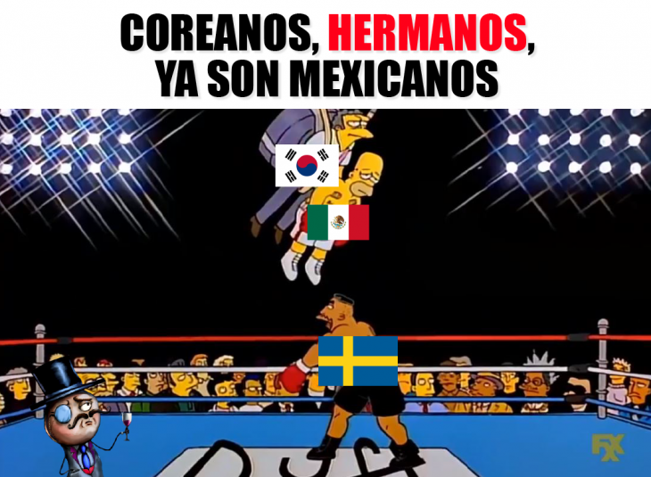 Memes México y Corea