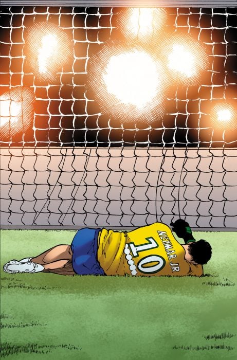 Neymar Jr. en cómic de Marvel