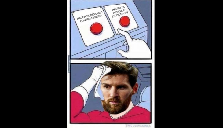 Meme de Messi