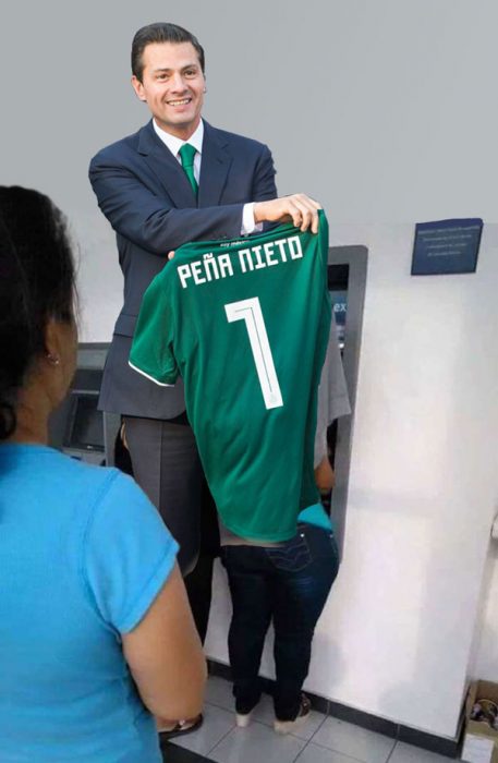 Peña Nieto en Photoshop