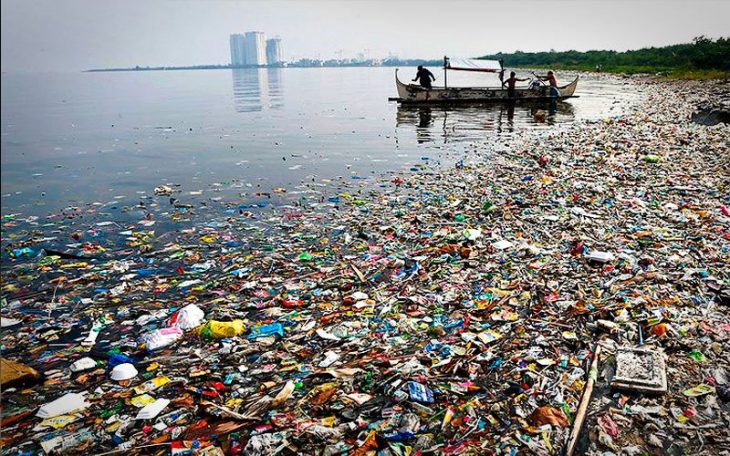 Contaminación en el mar