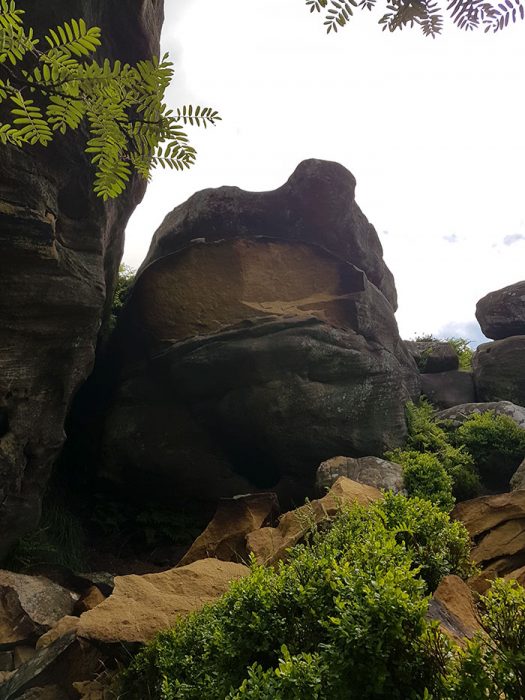 Rocas dañadas