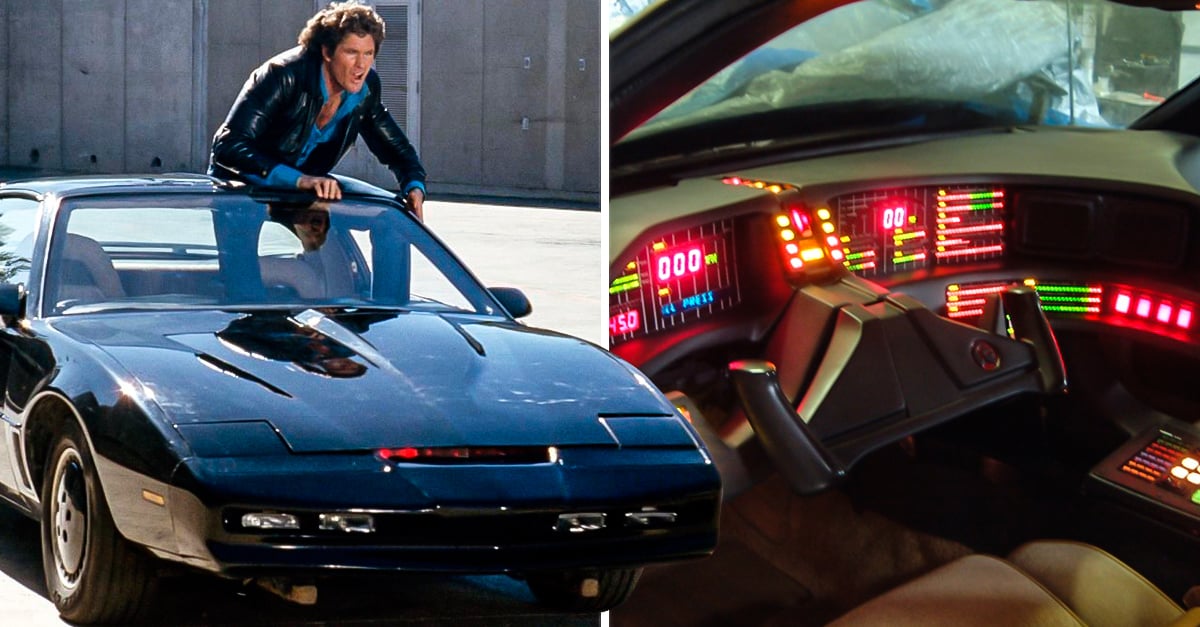 Pondrán a la venta a KITT, el Auto Increíble de los 80