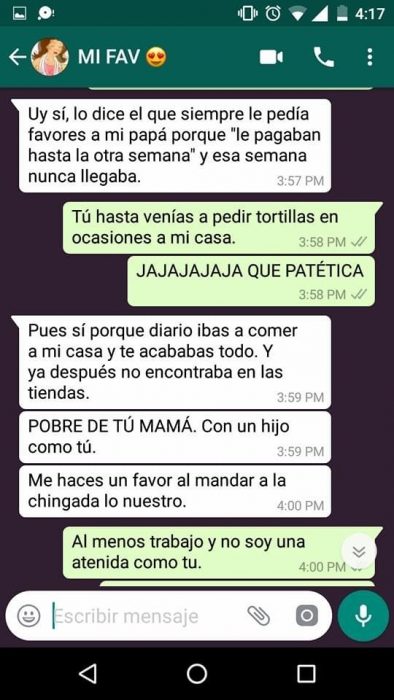 Conversación entre pareja