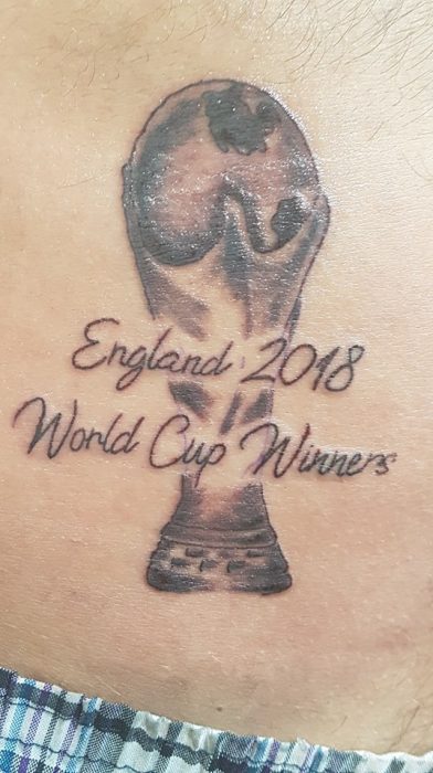 Tatuaje de Inglaterra