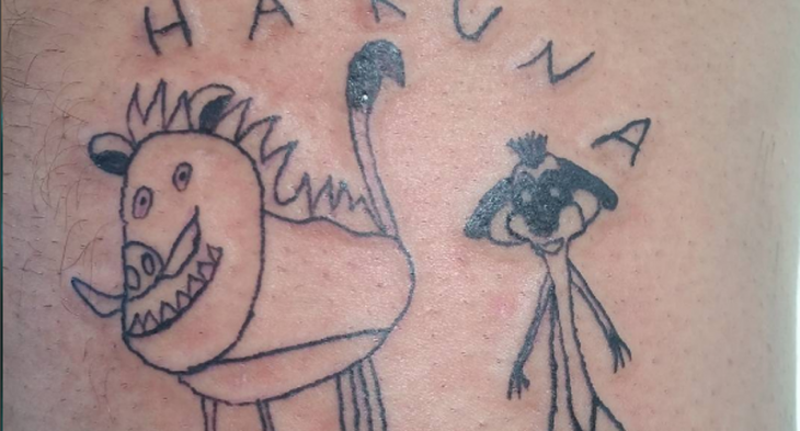 Hakuna matata tattoo