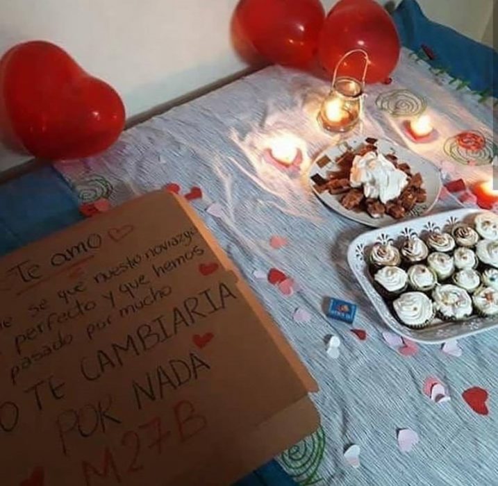 Detalle romántico