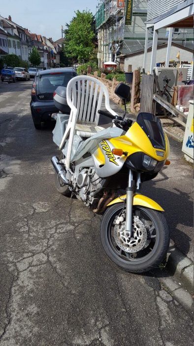 Inventos silla de moto