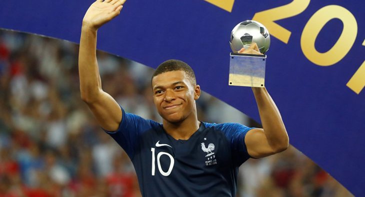 Mbappé mejor jugador joven del mundial