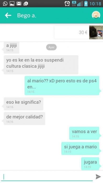 Vendiendo un videojuego