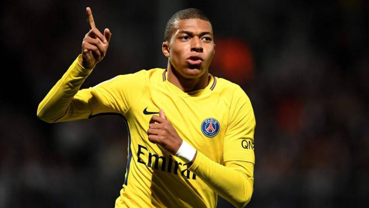 Mbappé en el PSG