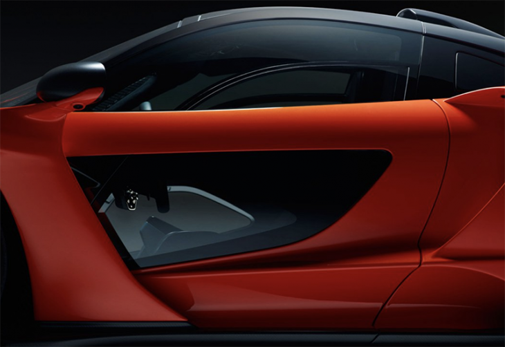 Puerta del McLaren Senna