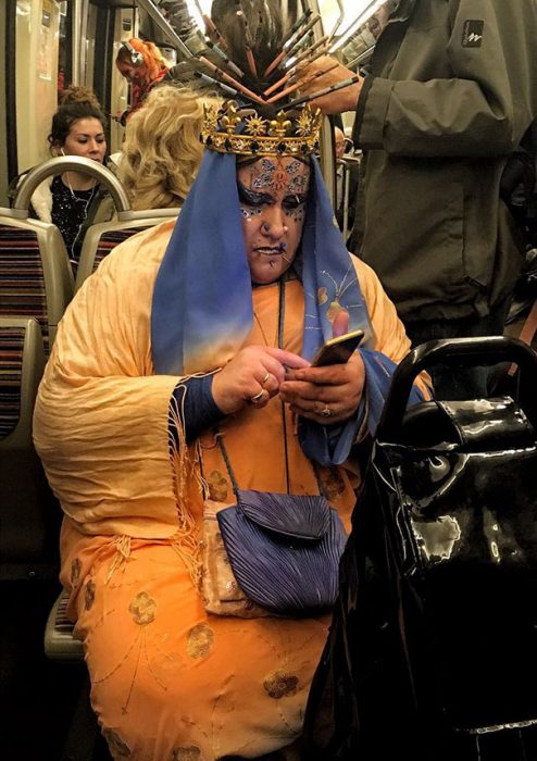 dracqueen en el metro