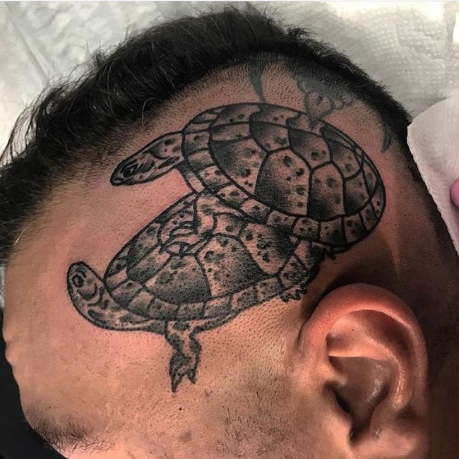 Tatuajes feos tortugas