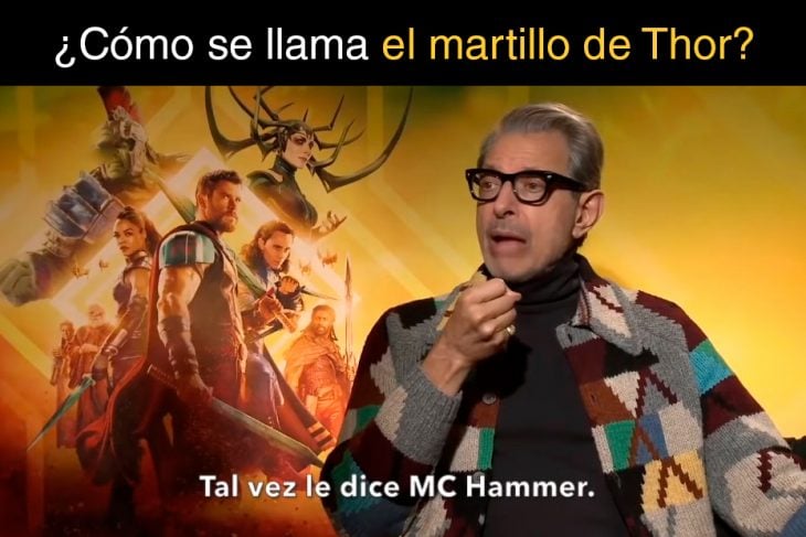 Preguntas de Marvel goldblum