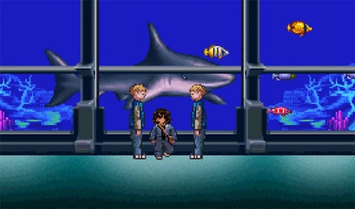 Aquaman en 8 bits