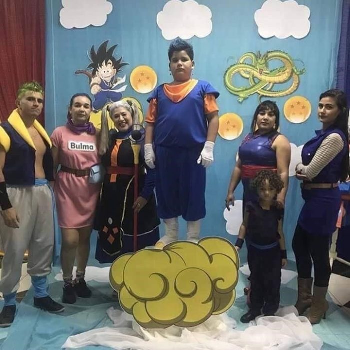 Fiesta con tema de Dragon Ball