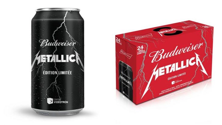 Cerveza de Metallica