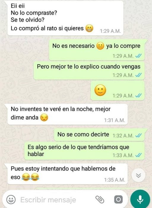 Broma en WhatsApp