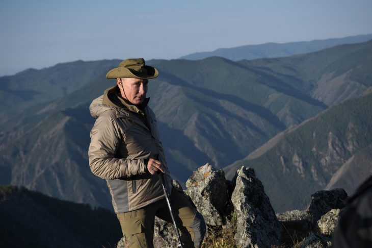 Vladimir putin de vacaciones