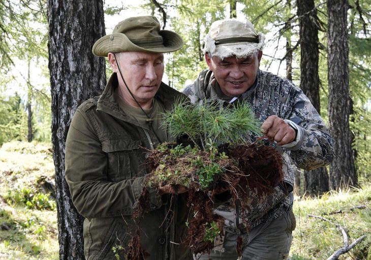 Vladimir putin de vacaciones