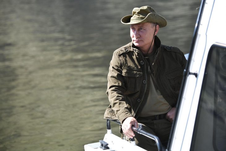 Vladimir putin de vacaciones