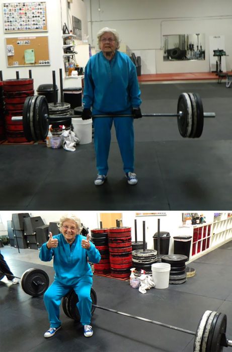 rarezas en gimnasio abuelita