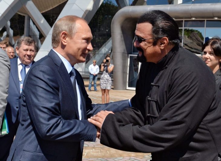 Steven Seagal con putin