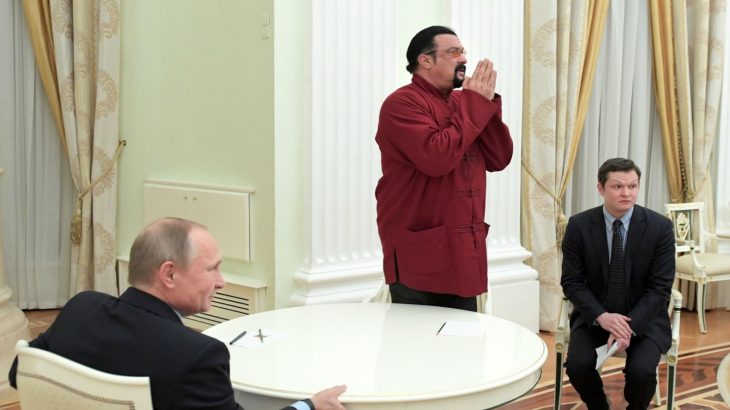 Steven Seagal con putin