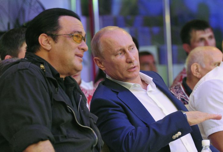 Steven Seagal y putin