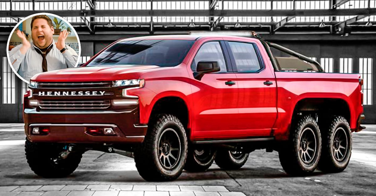 Esta es la pick up 6×6 Hennessey Goliath; el sueño de todos Esta es la pick up 6×6 Hennessey Goliath; el sueño de todos