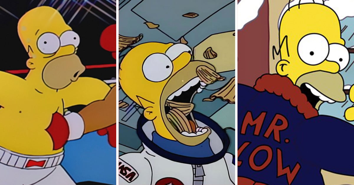 Los 15 trabajos más conocidos de Homero J. Simpson.
