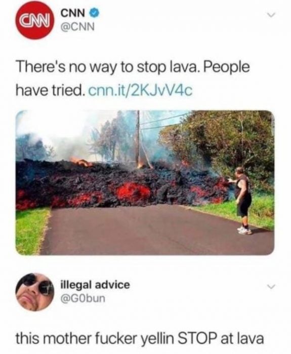 Personas tontas lava