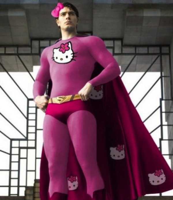 superman rosa
